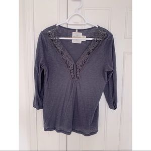 Navy H&M Blouse